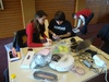 Die Vorbereitungen beim Workshop... (c) HTL Mistelbach