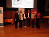 BM Heinisch-Hosek, Veronika Pohl, Lukas Fenz, Karl-Viktor Kazelt, Ulrike Olszewksy (Prof.), Carina Felzmann (GF von Cox Orange) (c) HTL Mistelbach